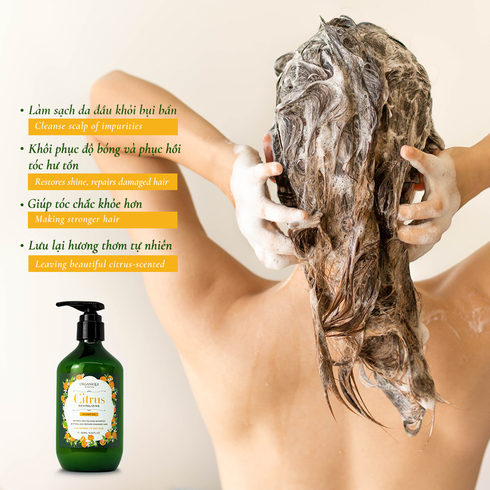 Dầu gội phục hồi cam chanh - Citrus Revitalizing Shampoo 500ml