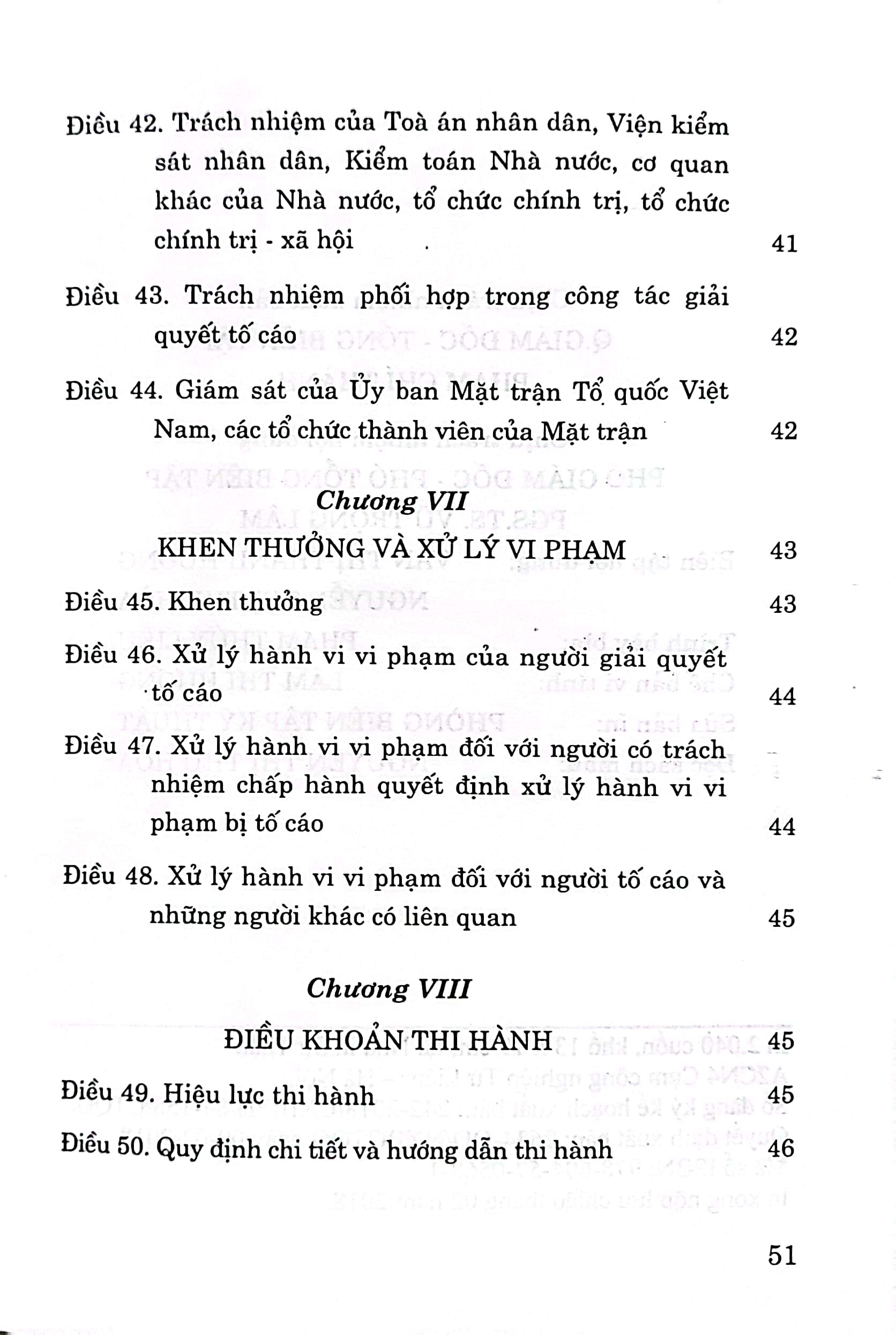 Luật Tố cáo (Hiện hành)