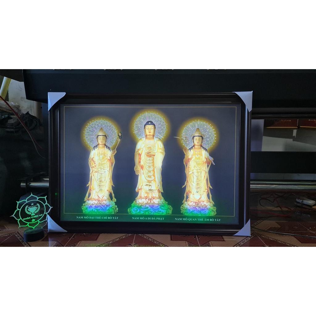 Tranh điện Tam Thế Phật_TTPT3