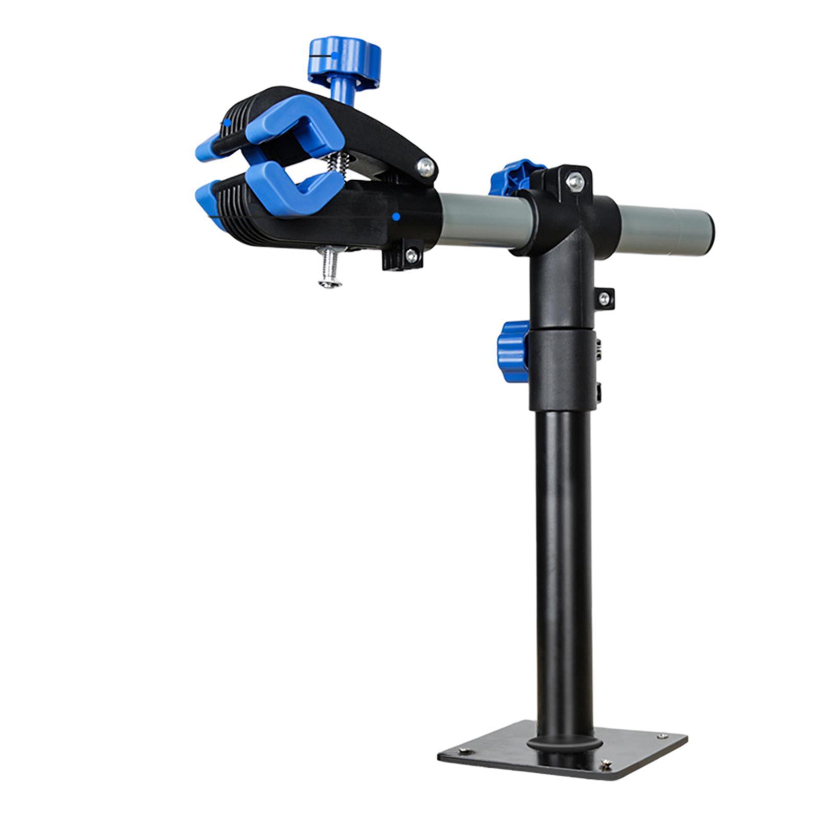 Adjustable Bicycle Wall Mount Rack Hanger Bike Repair Stand Maintenance Clamp Holder Garage Mechanic Workstand Hanger Clamp