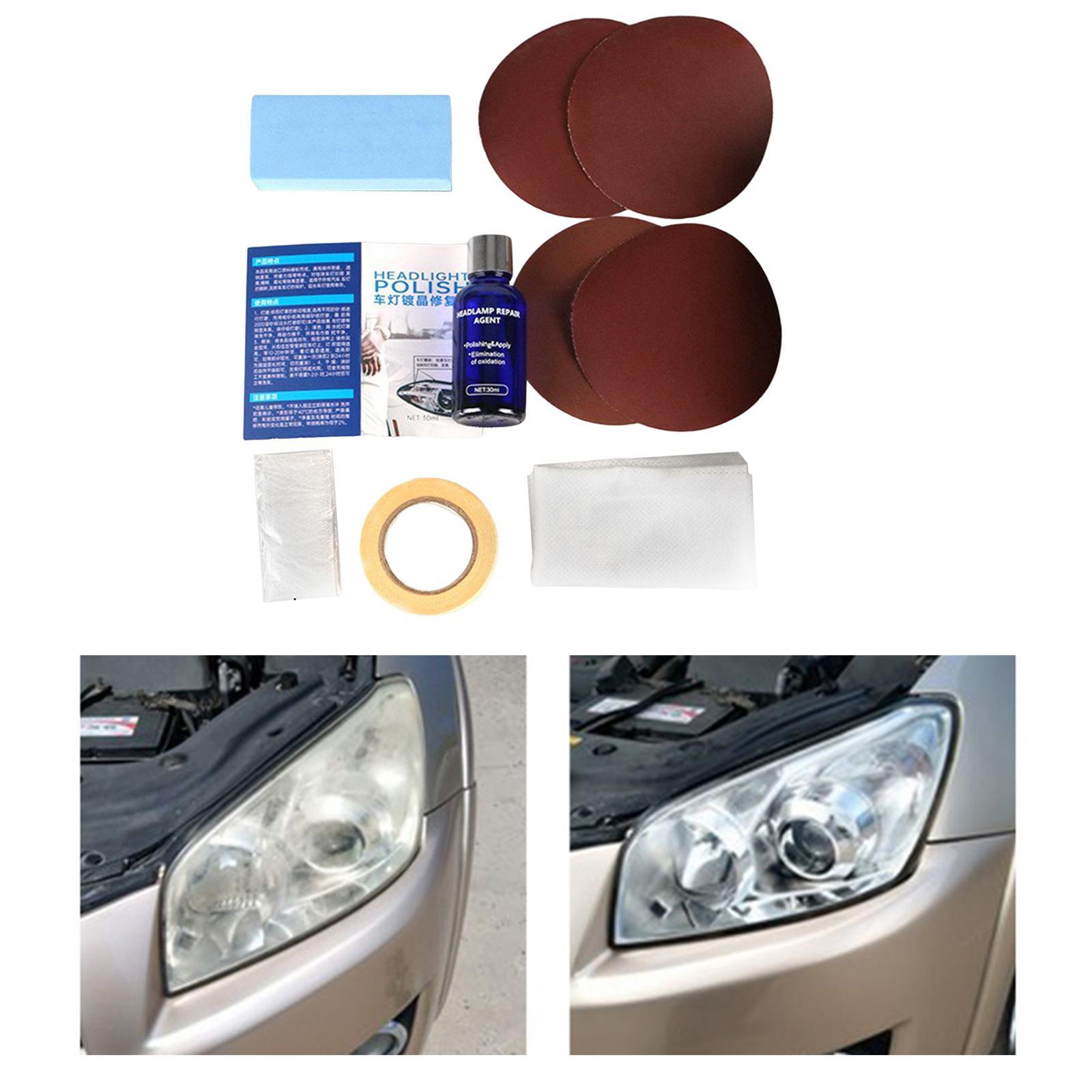 Headlight  and Protect Auto Headlight Restoration Headlight Polisher Liquid