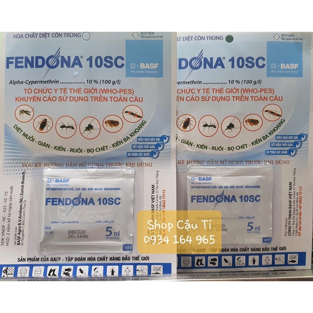 Thuốc diệt côn trùng gây hại Fendona 10SC (muỗi, gián, kiến ba khoang, bọ chét, ruồi...)