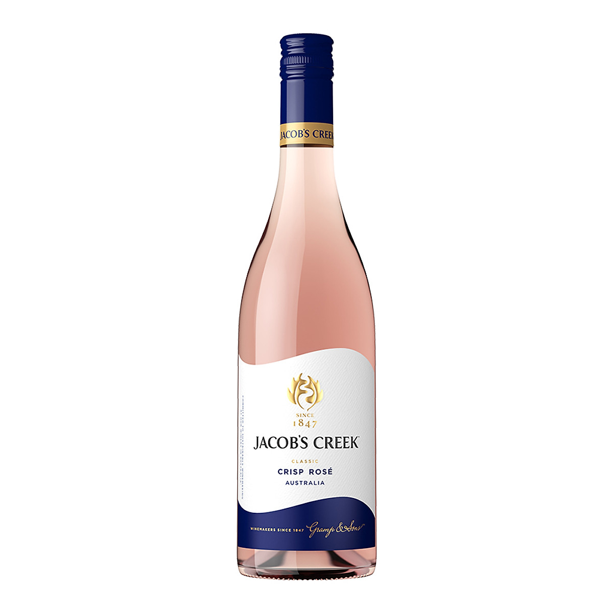 [Made in Australia] Rượu vang hồng Jacob's Creek Classic Crisp Rosé 750ml 12.0% - Không hộp