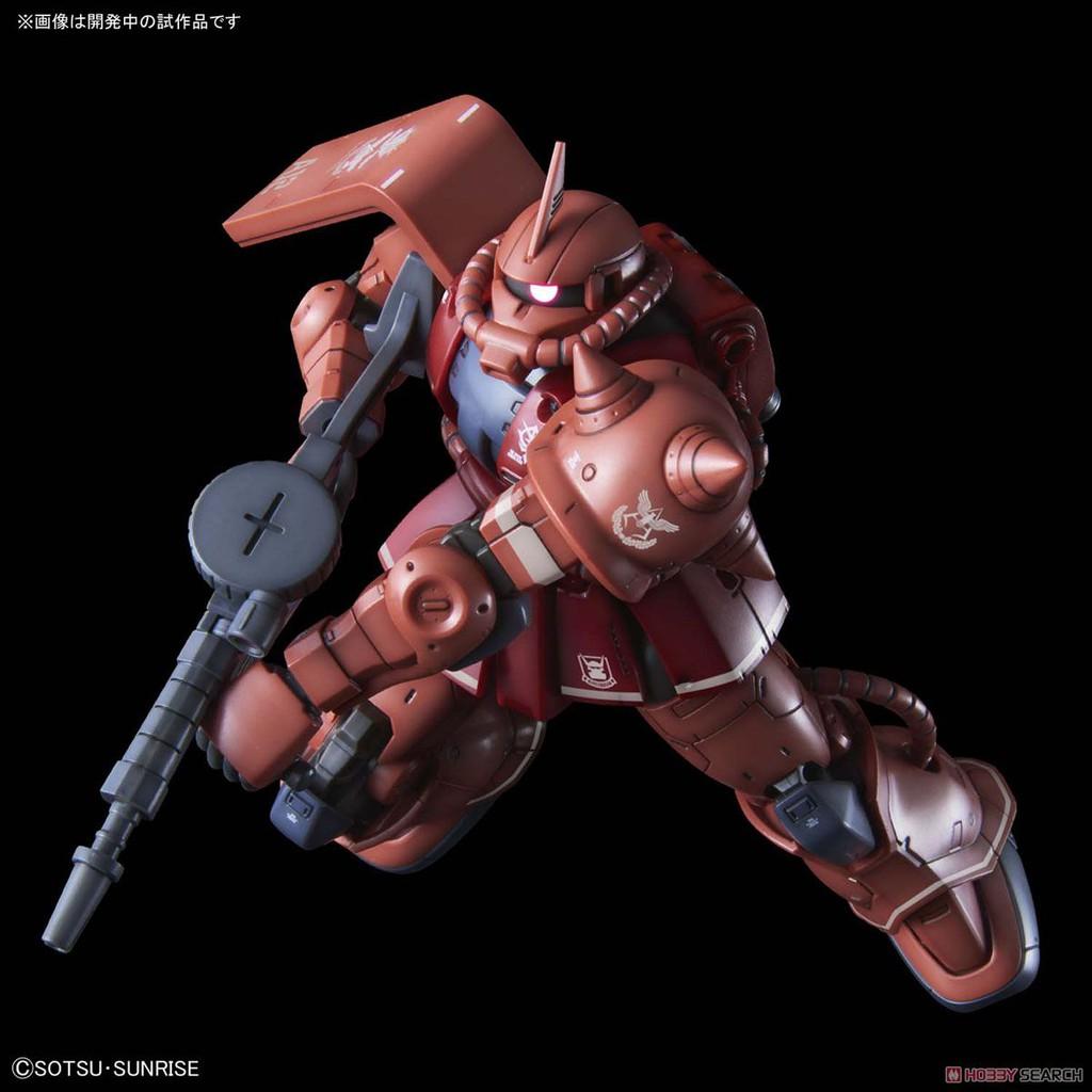 Đồ chơi mô hình lắp ráp HG GTO Zaku II RC Char Aznable Bandai