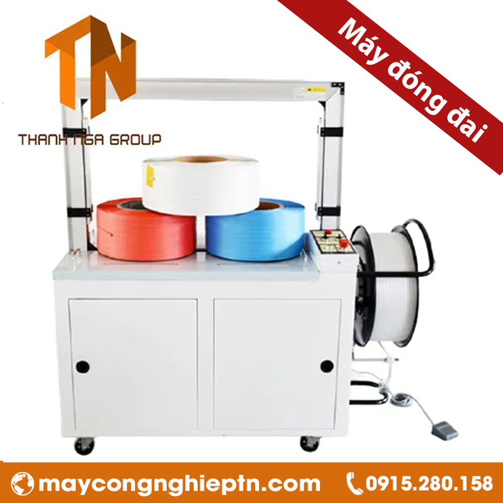 Máy Đóng Đai Thùng Carton Tự Động YP-101A | Máy Niềng Đai Thùng | Máy Đóng Đai Tự Động | Máy Đóng Đai Dây Nhựa