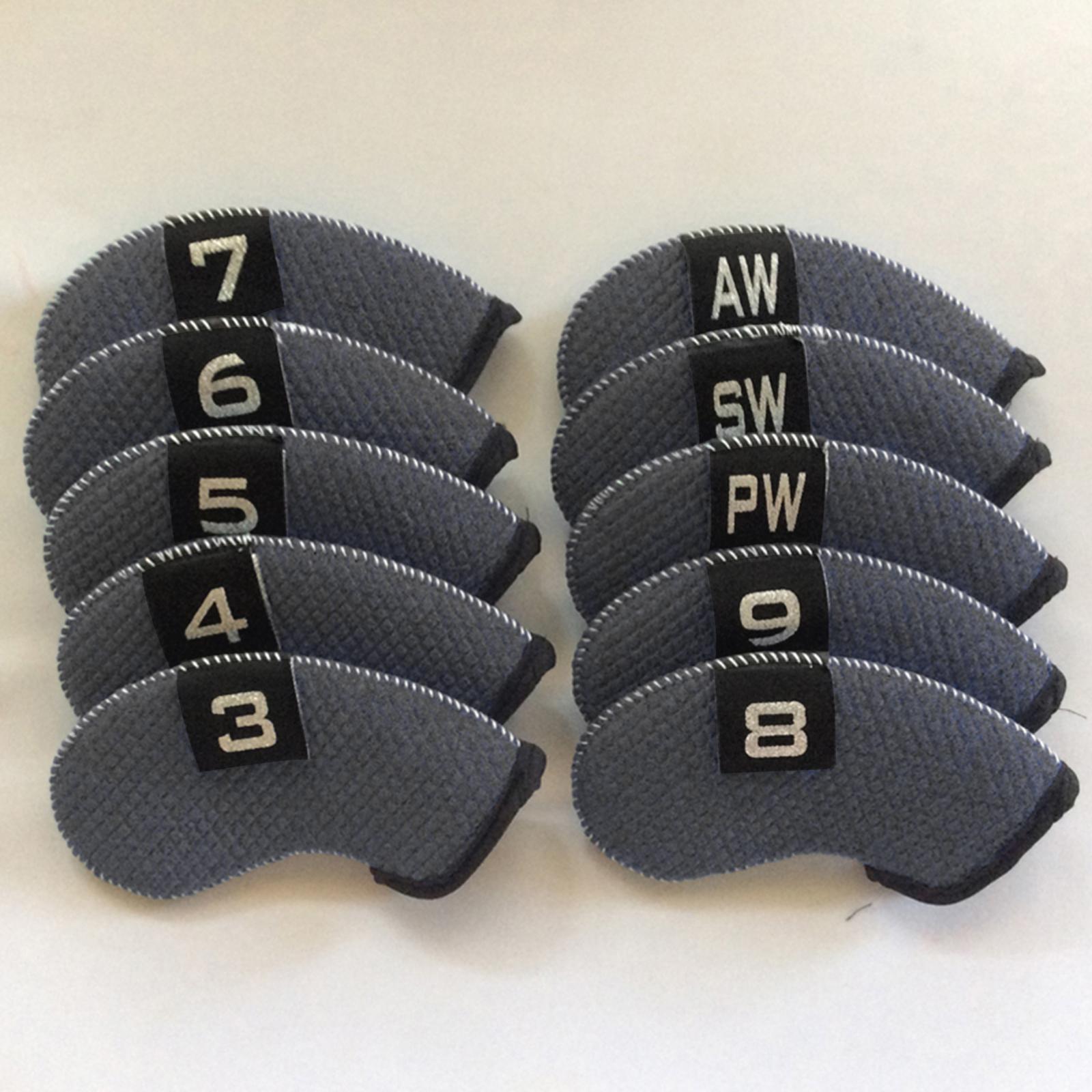 20 Pack Golf Iron Head Covers Protection Club Headcover Golf Accessories