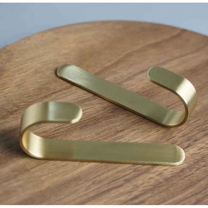 Bộ 5 móc treo quần áo vật dụng dán tường GoldenHome Hook - AsiaMart