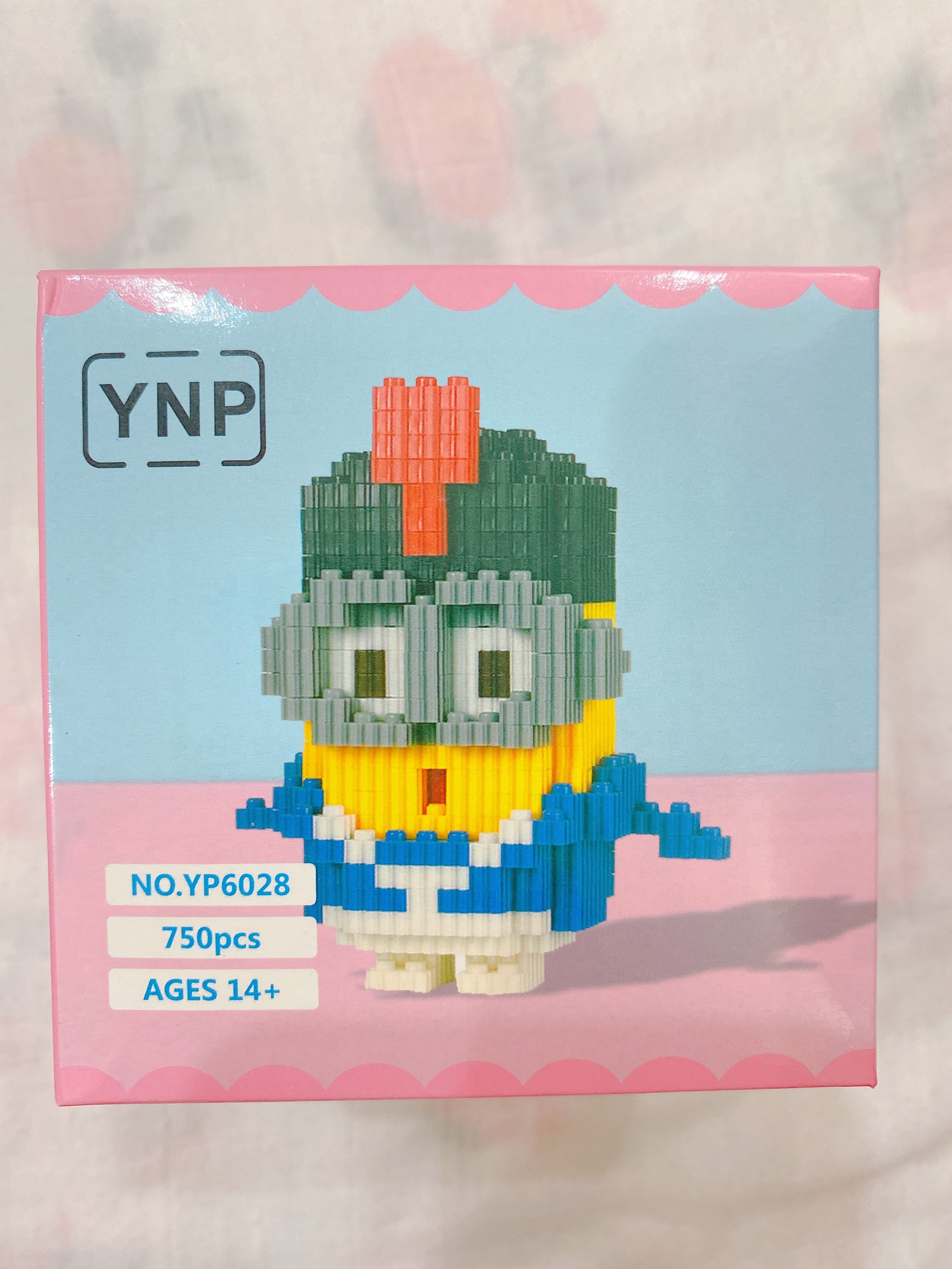 Đồ chơi Lego nano 3D mô hình lắp ghép đồ chơi xếp hình thỏ, gấu dễ thương, logo sáng tạo trẻ em, quà tặng sinh nhật bạn trai gái - 6