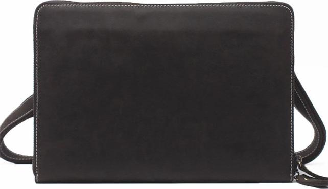 Clutch cầm tay da bò thô nguyên tấm đa năng - BHAP01Túi đéo chéo nam. Hàng chính hãng.