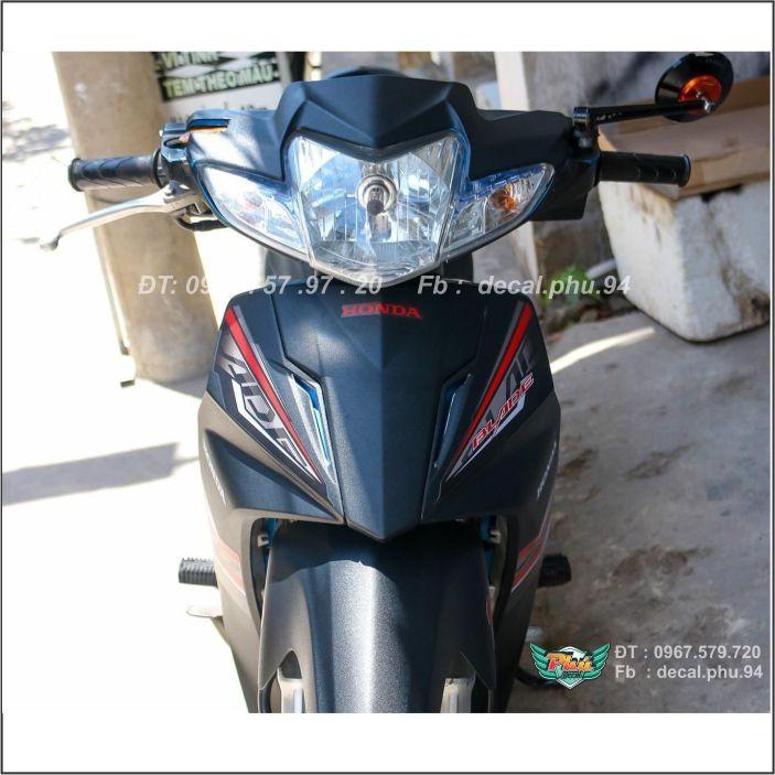 Tem Blade Rời đỏ đen nhám