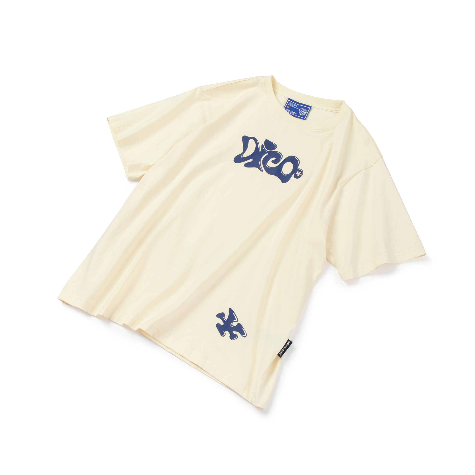 Áo Thun Dico Liquid T-shirt - Cream