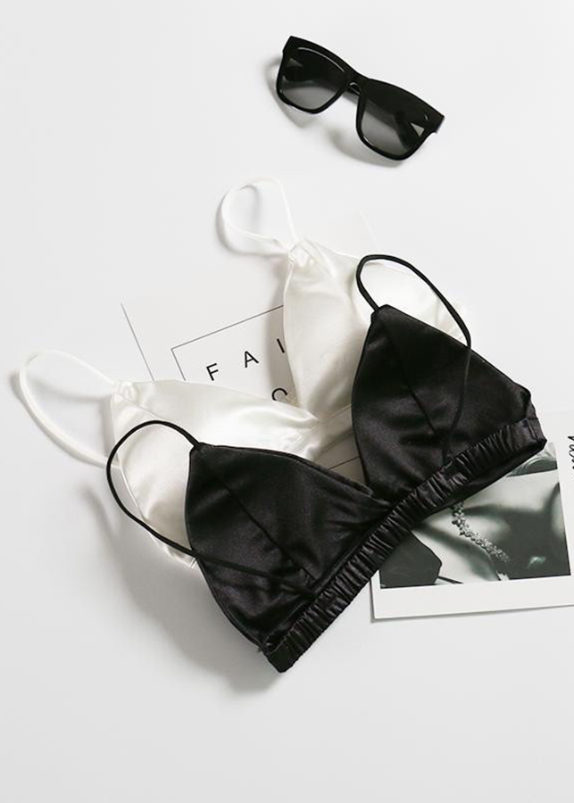 Bộ 2 Áo Bra Lụa Sexy 433