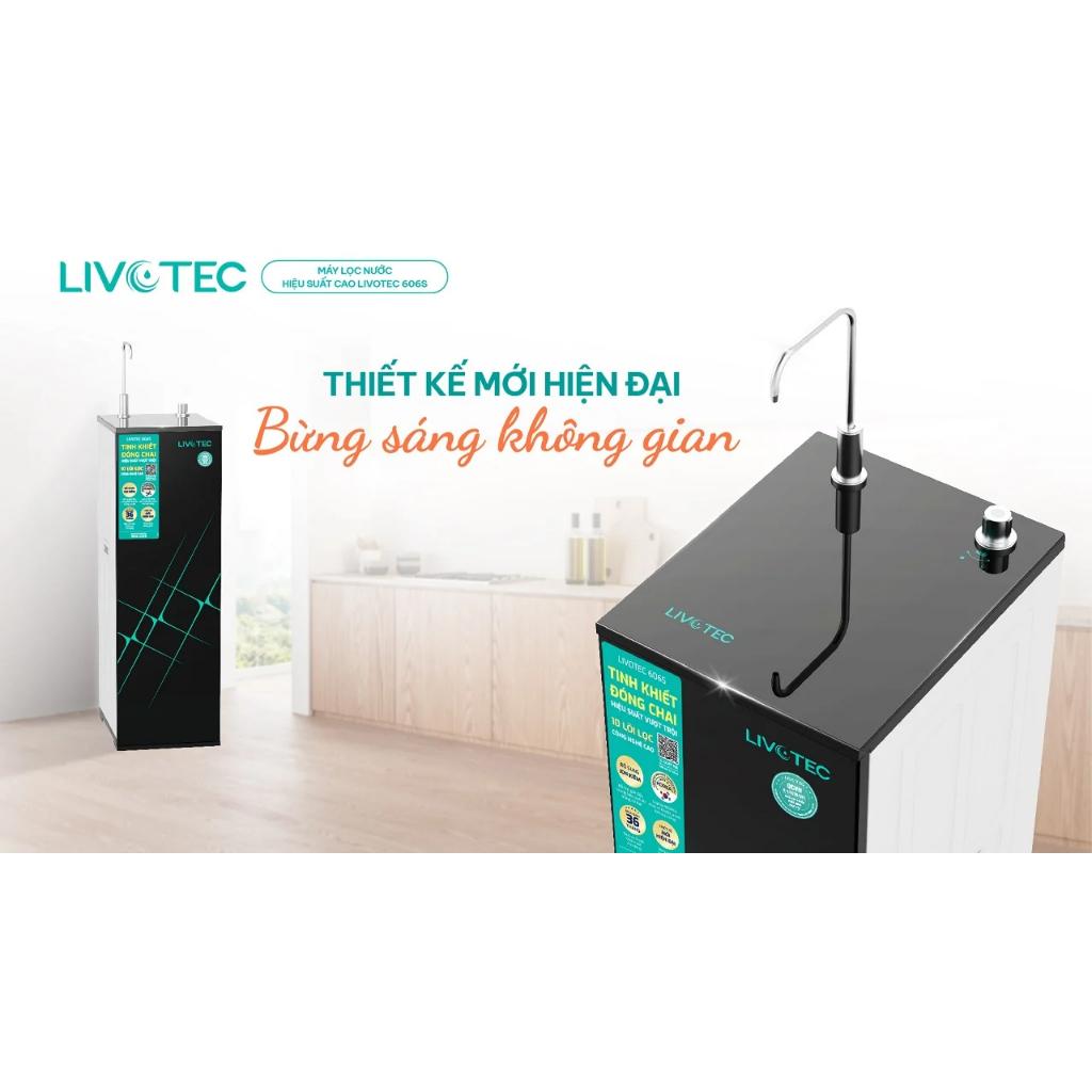 Máy lọc nước RO 10 lõi KAROFI Livotec 606S - RO Hàn 100GPD - Giao lắp miễn phí toàn quốc - Hàng Chính Hãng
