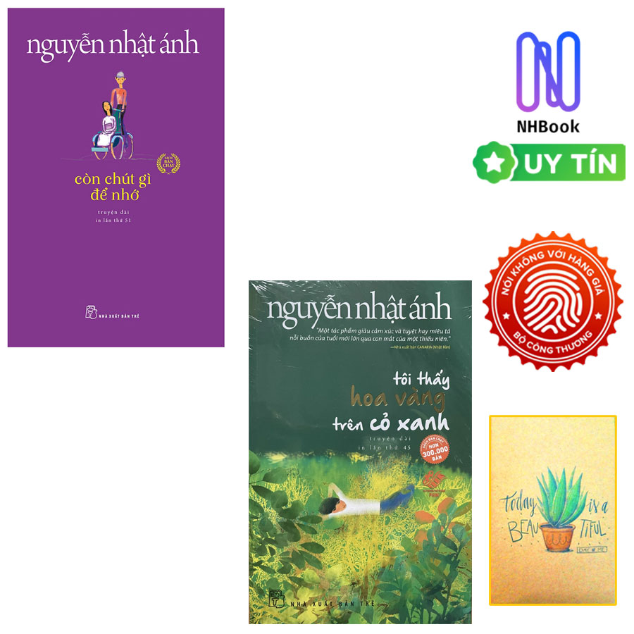 Combo Tôi Thấy Hoa Vàng Trên Cỏ Xanh và Còn Chút Gì Để Nhớ