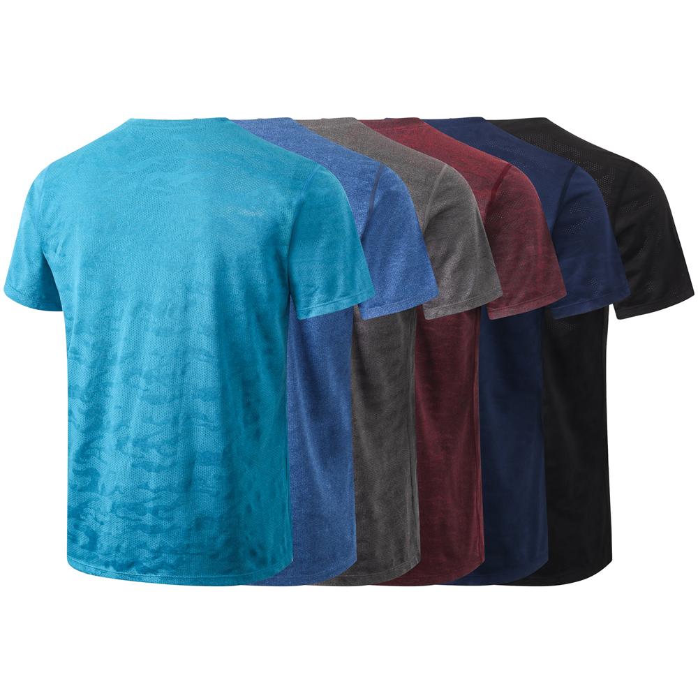 Áo thun nam tập thể dục, siêu thoáng khí, độ đàn hồi cao