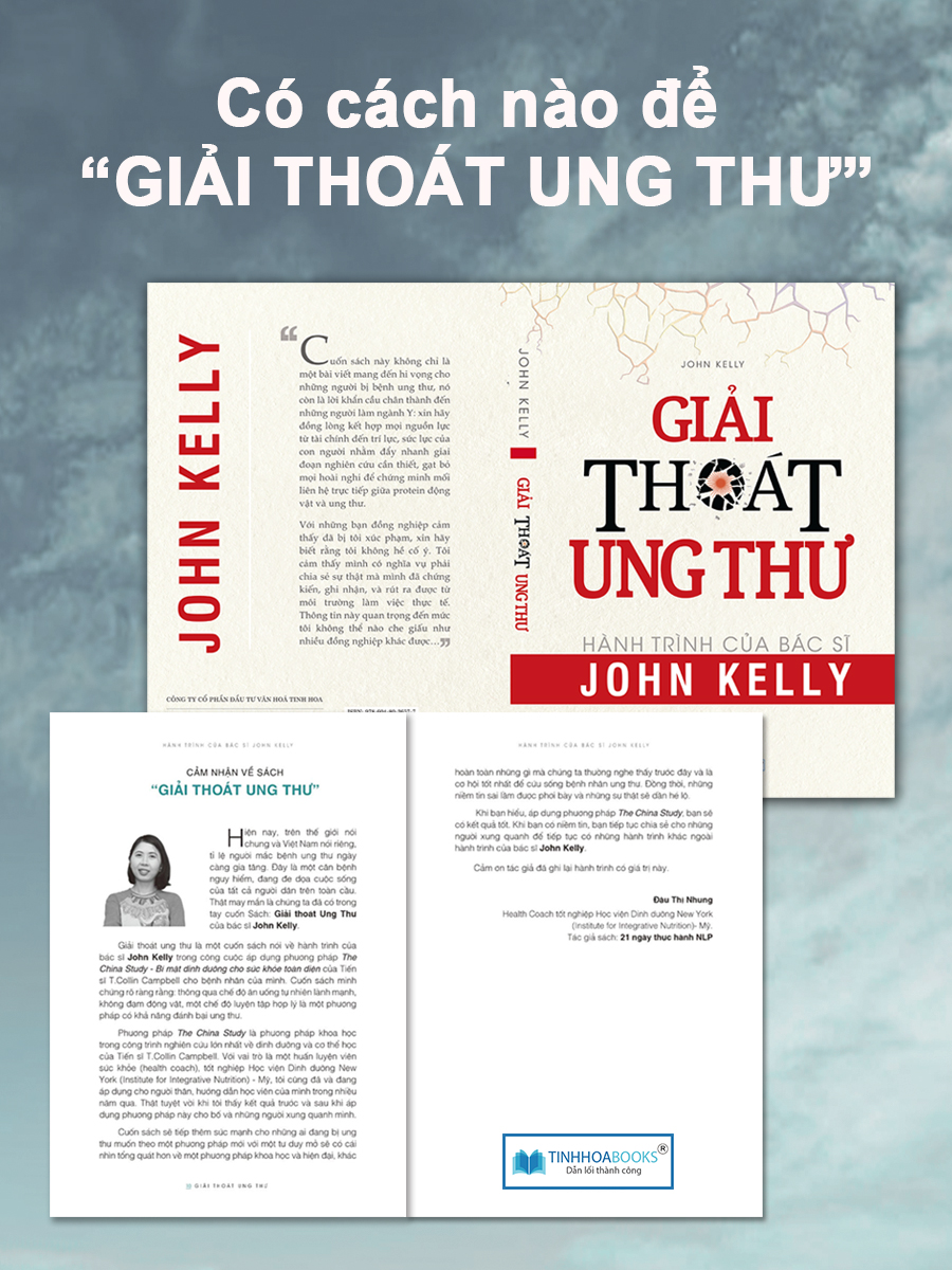 Combo 3 cuốn Bí mật dinh dưỡng + Toàn cảnh dinh dưỡng + Giải thoát ung thư