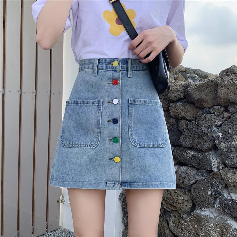 Chân váy jeans Ulzzang Quảng Châu VJN10