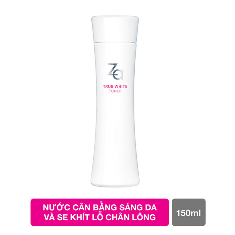 Bộ sản phẩm làm sáng da, đều màu và se khít lỗ chân lông ZA (True White Cleansing Foam 50g + True White Ex protector limited 35ml + True White Toner 50ml + True White Ex Day Cream SPF20 PA++ 40ml)