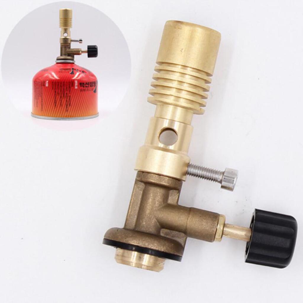 Portable Brass Propane Gas  Burner for Camping  Lab