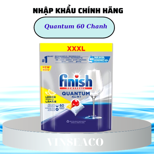 Viên rửa bát Finish Quantum 100 viên 14 in 1