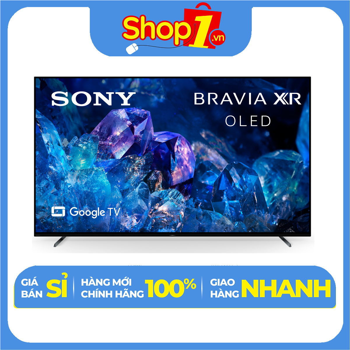 Google Tivi OLED Sony 4K 65 inch XR-65A80K - Hàng Chính Hãng - Chỉ Giao Hà Nội