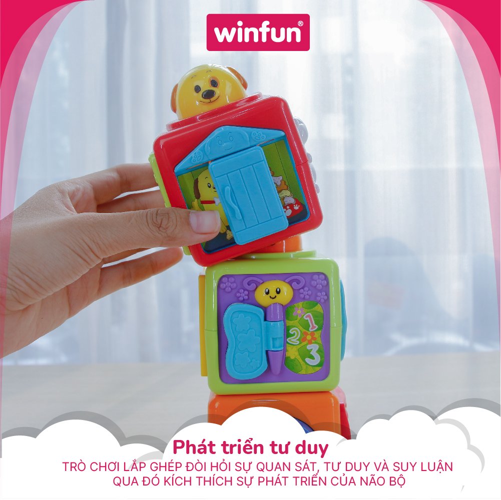 Hộp Thú Cưng Xếp Chồng Winfun 0613