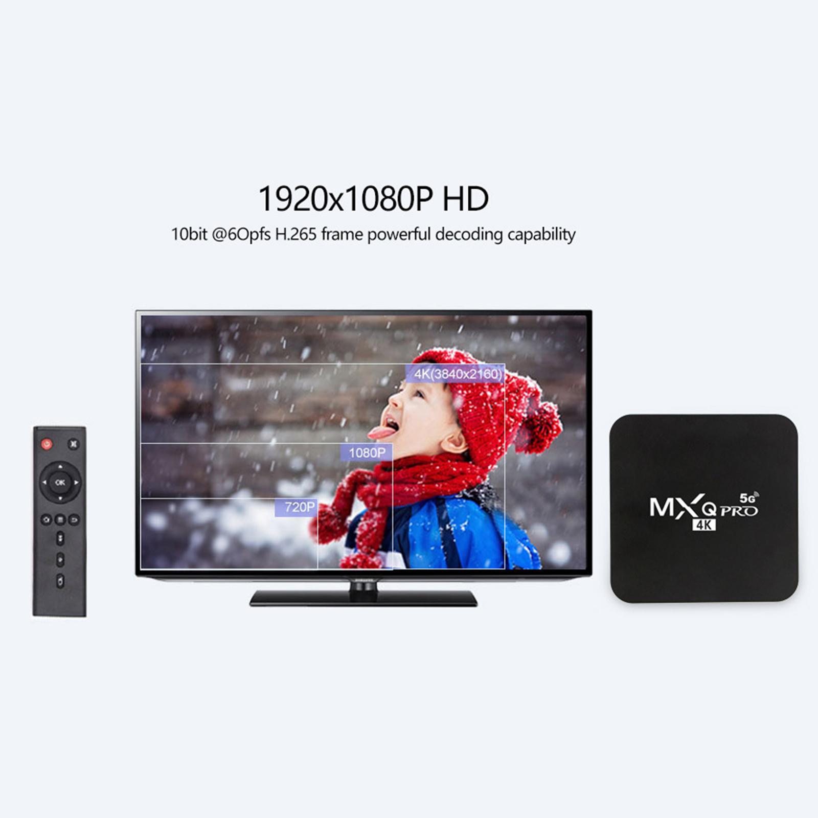 Media Player Wifi Smart-Tv Quad-Core 4K HD 3D 5Ghz