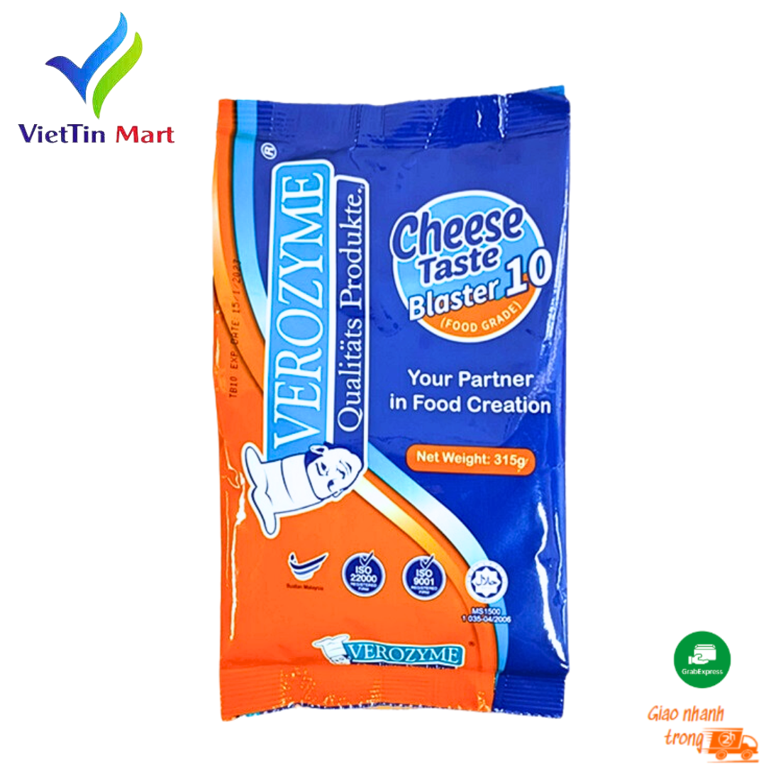 Bột Phô Mai Lắc Verozyme Malaysia Túi 315g