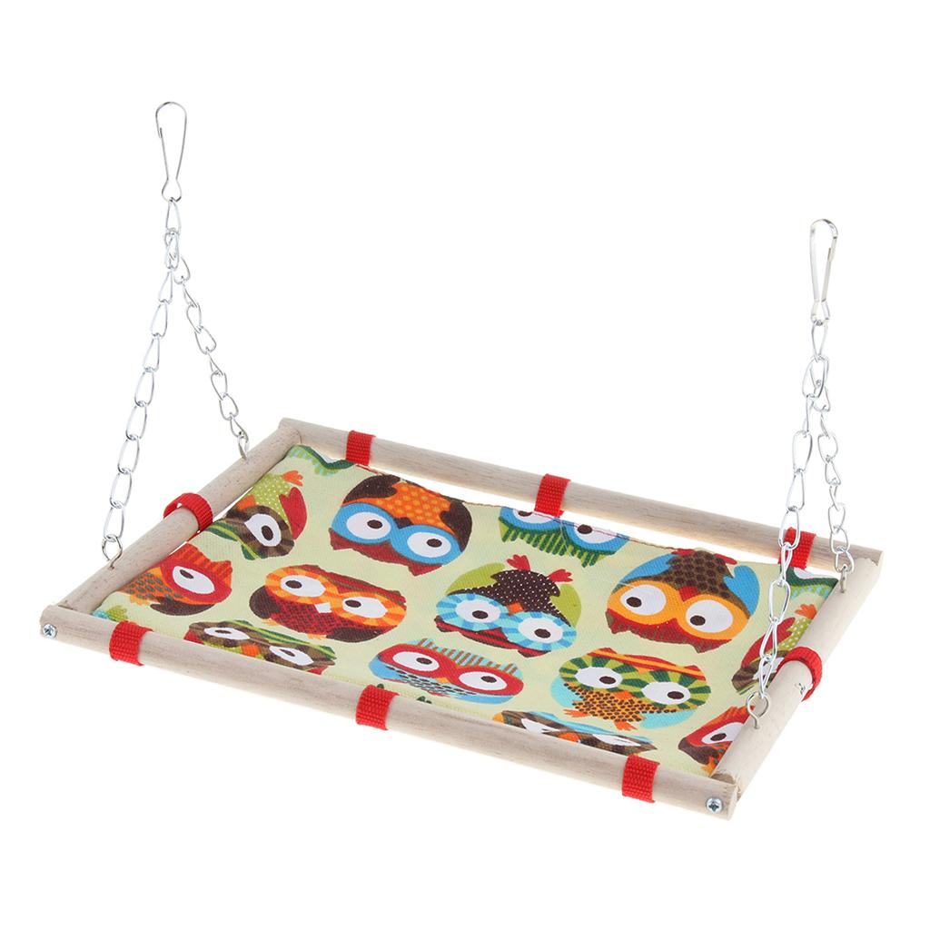 Little Pet Gerbil House Hammock Small Animal Bed Cage Nest Swing Mat