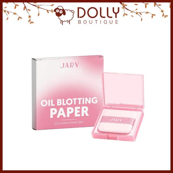 Giấy Thấm Dầu Jary Oil Blotting Paper Kiểm Soát Dầu Da Khô Thoáng (100 Tờ /1 Hộp)