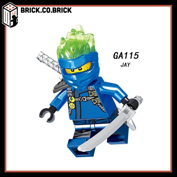 Đồ Chơi Lắp Ráp Minifig Nhân Vật Hồ Ly Ninja Phantom Samurai Akita Zane Nya Kai Bộ Mới GA115-GA122 - GA-116