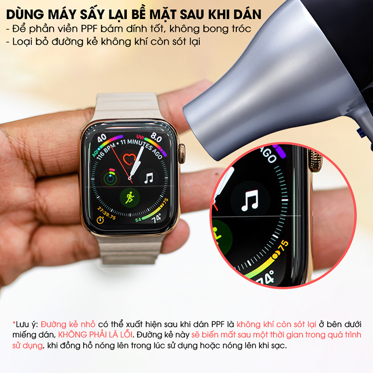 Miếng Dán Màn Hình Mặt Trước PPF Dành Cho Huawei Band 7 / Huawei Band 6 / Honor Band 6 - Handtown - Hàng Chính Hãng