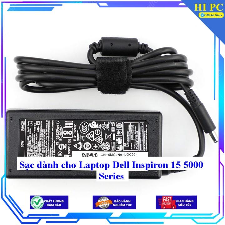 Sạc dành cho Laptop Dell Inspiron 15 5000 Series - Kèm Dây nguồn - Hàng Nhập Khẩu