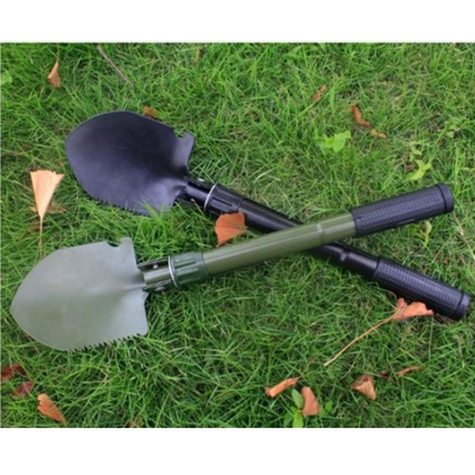 Protable Folding Shovel Survival Spade Garden Camping Fishing