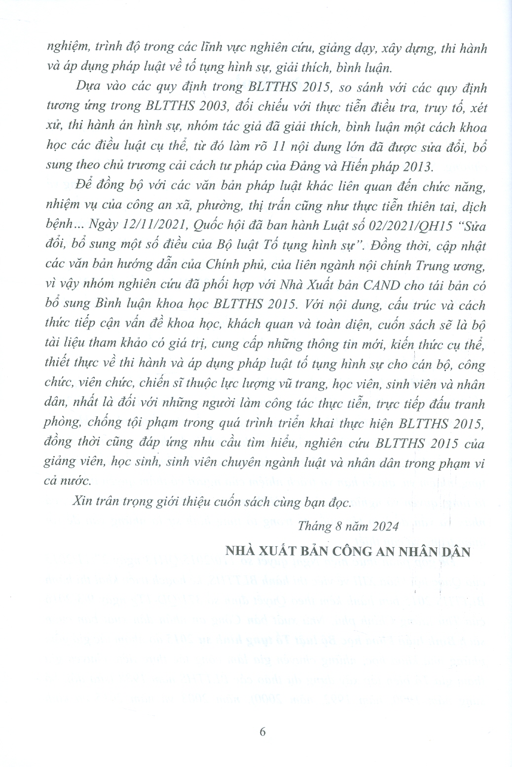 Bình Luận Khoa Học Bộ Luật Tố Tụng Hình Sự Năm 2015 Sửa Đổi, Bổ Sung Năm 2021 (Tái bản có sửa chữa, bổ sung lần thứ ba) - LS. ThS. Phạm Thanh Bình, TS. Nguyễn Mai Bộ, PGS. TS. Nguyễn Ngọc Hà, PGS. TS. Đỗ Thị Phượng, PGS. TS. Trần Văn Luyện