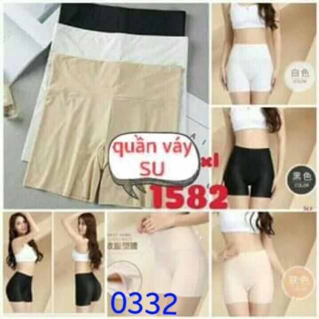 Quần lót đùi nữ chất vải thun su siêu mát freesize dưới 65kg