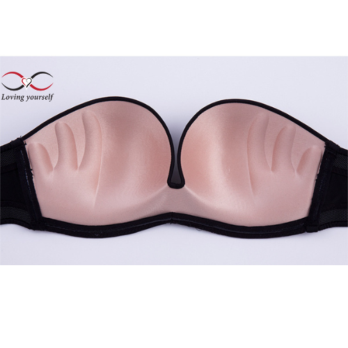 Áo Cúp Ngực  Phối Ren, Áo ngực, Áo Quây Chống Tụt Không Dây Nâng Đẩy Ngực Quyến rũ LYEA036