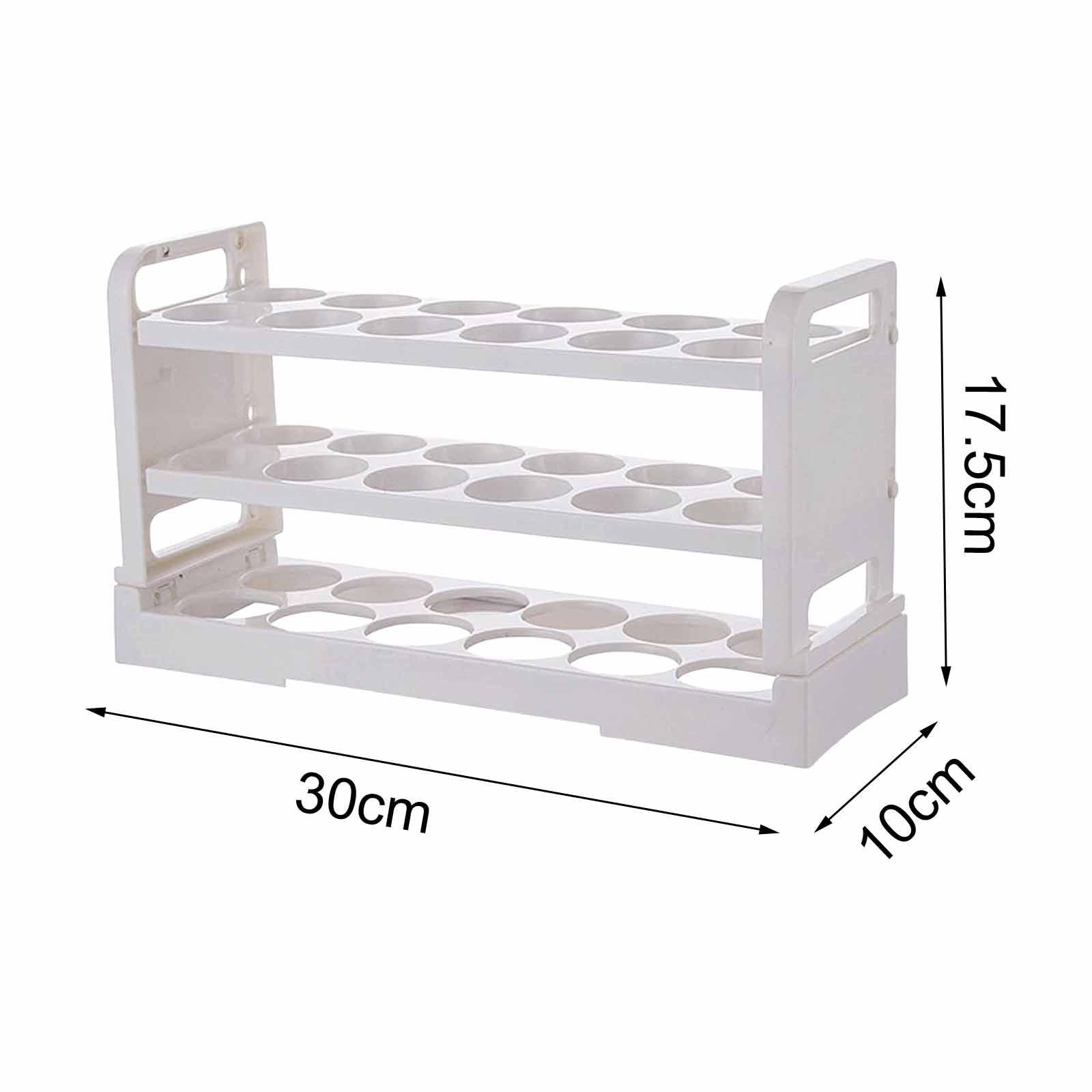 3Pcs Multi Layer Egg Storage Box Dispenser Egg Holder Egg