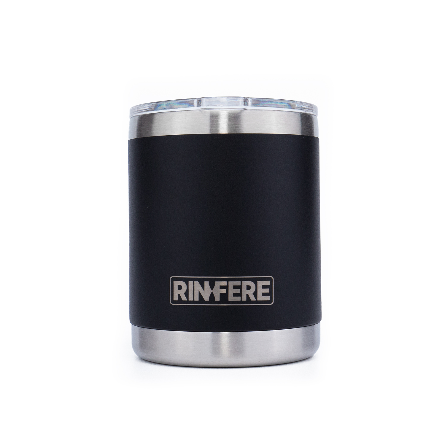 Ly Giữ Nhiệt Cà Phê Nắp Trượt Chống Tràn Rinfere 295Ml - Đen