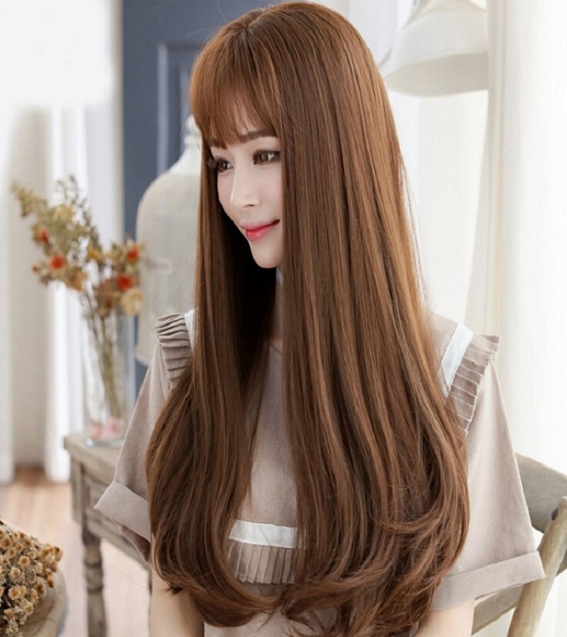 Tóc giả nữ có da đầu - TG82