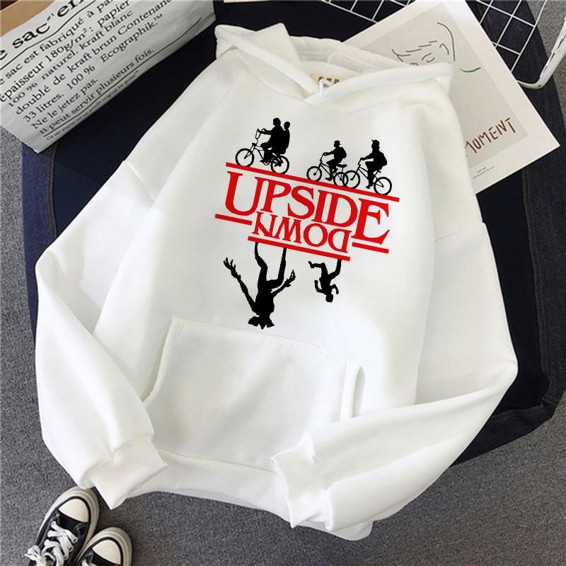 Áo Hoodie STRANGER THINGS Áo Nỉ Nam Nữ Khoác Hoodie Ngộ Nghĩnh