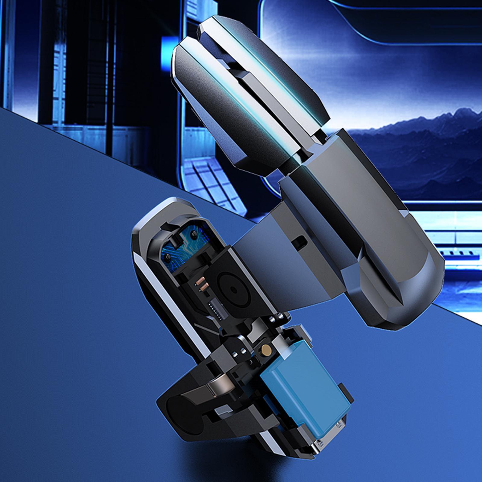 2x Mobile Game Controller shoot for iPhone Android Phones Cellphone