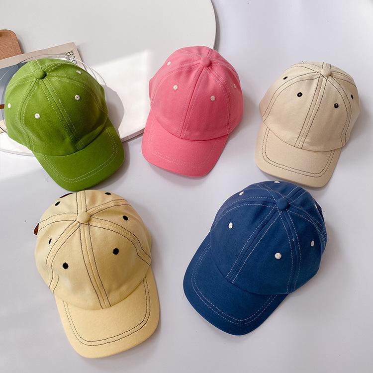 2-7 Tuổi Bé Trai Bé Gái Bóng Chày CapSummer Thời Trang Tấm Che Nón Bé Trai Bé Gái Áo Nón Snapback Hip Hop