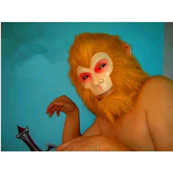 MẶT NẠ TÔN NGỘ KHÔNG KHỈ LÔNG VÀNG HÀNG CAO CẤP Siêu rẻ