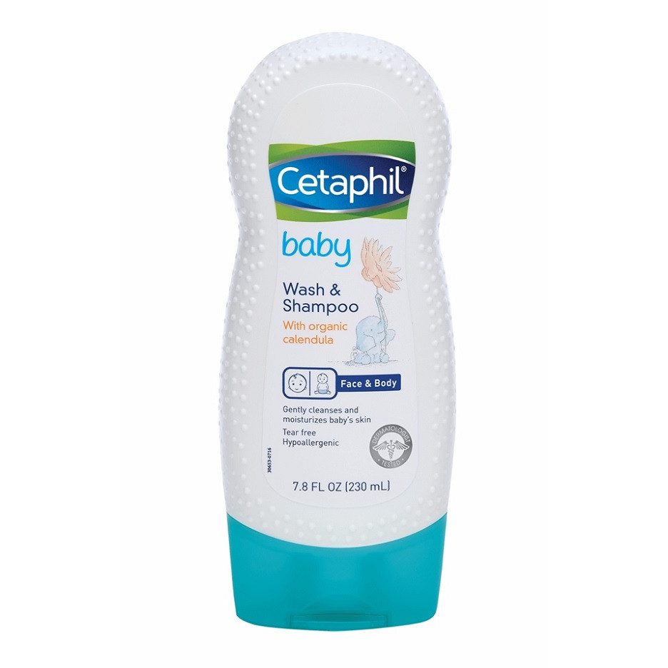 Sữa Tắm Gội Cho Bé Cetaphil Baby Wash & Shampoo With Organic Calendula 230ml