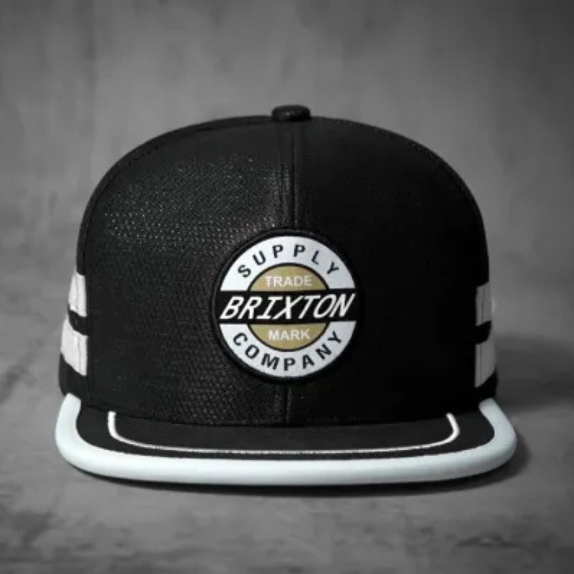 (NEW) Mũ hiphop, nón snapback Brixton vải kaki phối lưới form chuẩn thời trang đường phố (Ảnh thật)