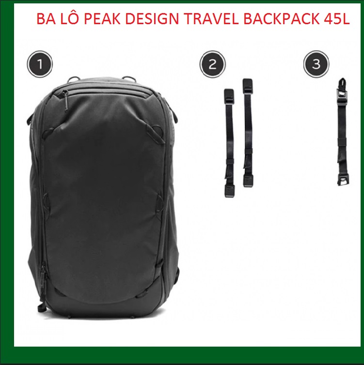 BA LÔ PEAK DESIGN TRAVEL BACKPACK 45L - HÀNG CHÍNH HÃNG