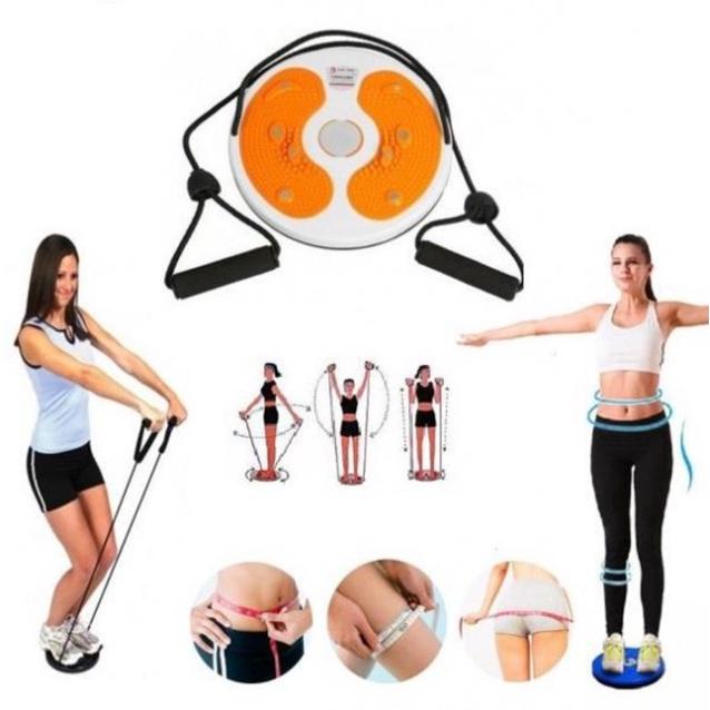 Đĩa Xoay Eo Tập Thể Dục 360 Độ Có Dây Cân Bằng Cao Cấp