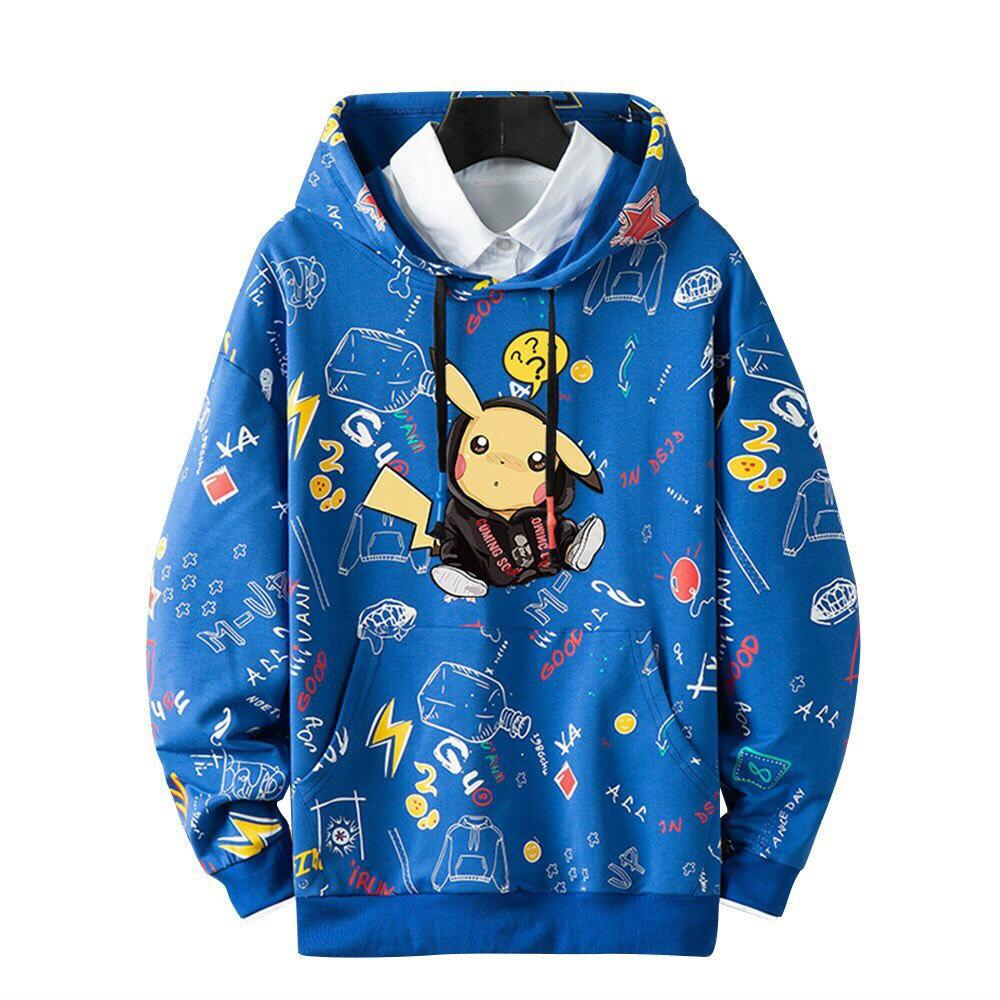 Áo hoodies form to y hình UNISEX CÓ MŨ PHONG CÁCH