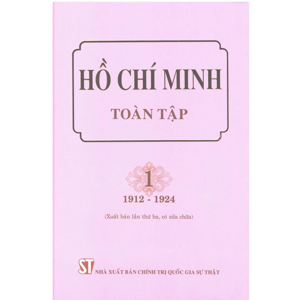 Sách - Hồ Chí Minh Toàn Tập - Combo 15 Tập - NXB Chính Trị Quốc Gia